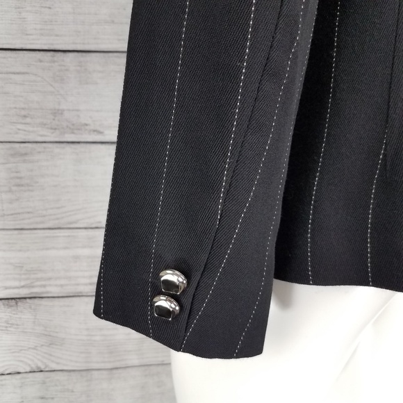 Vintage Alberto Makali x Cache Size 8 Double Breasted Blazer Suit Jacket - Picture 6 of 8